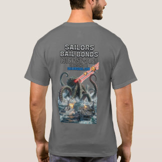 Sea Monster Battles the US Navy T-Shirt