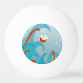 Sea Monster Sailing Blue Tischtennisball (Rückseite)