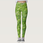 Sea Moss Green Nature Nautical Coastal Niedlich Gi Leggings (Vorderseite)