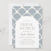 Sea Muschel Beach Brautparty Einladung (Vorderseite)