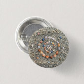 Sea Muscheln Beach Art Button (Vorne & Hinten)