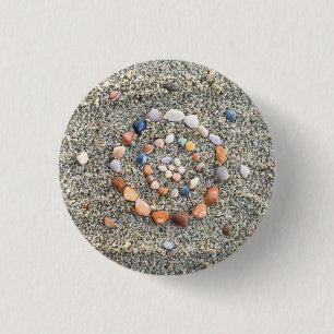 Sea Muscheln Beach Art Button