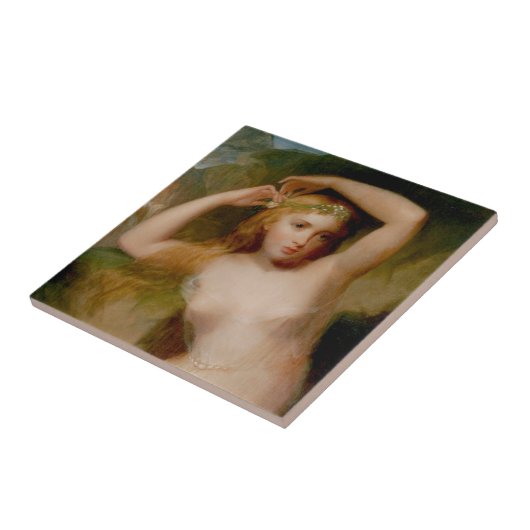 Sea Nymph (von Thomas Sully) Fliese (Seite)