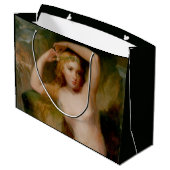 Sea Nymph (von Thomas Sully) Große Geschenktüte (Rückseite Schrägansicht)