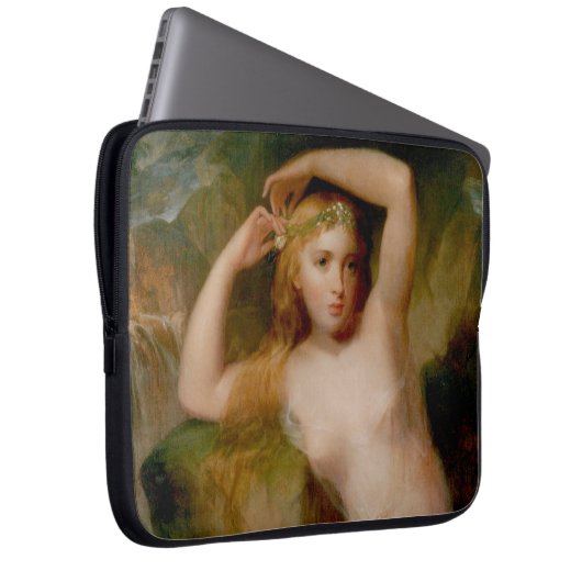Sea Nymph (von Thomas Sully) Laptopschutzhülle (Vorne Rechts)