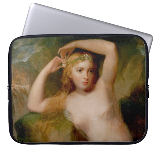 Sea Nymph (von Thomas Sully) Laptopschutzhülle (Vorderseite)