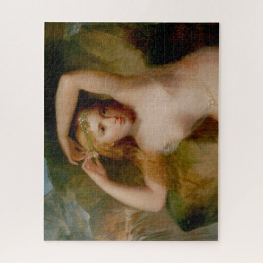 Sea Nymph (von Thomas Sully) Puzzle (Vertikal)