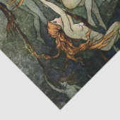 ‚Sea Nymphs‘ von Warwick Goble Seidenpapier (Ausschnitt)