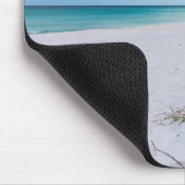 Sea Oats And White Sand Beach Morning Mousepad (Ecke)