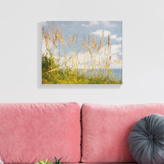 Sea Oats Imitate Ölgemälde Leinwand (Insitu (Wohnzimmer))