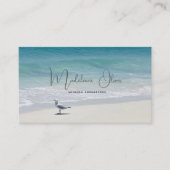 Sea Ocean Beach Travel Stilvoll Visitenkarte (Vorderseite)