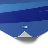 Sea Ocean big Wave Water Poster (Ecke)