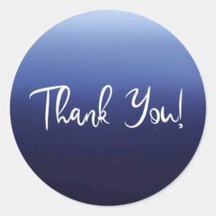 Sea Ocean Blue Modernes Minimal Beach Brautparty Runder Aufkleber