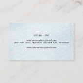 Sea Ocean Boho Starfish Visitenkarte (Rückseite)