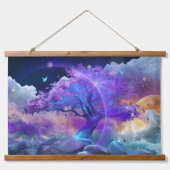 Sea of Clouds Wandteppich Mit Holzrahmen (Vorne)