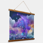 Sea of Clouds Wandteppich Mit Holzrahmen (Gewinkelt)