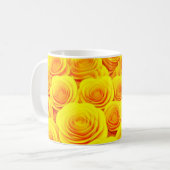 Sea of Golden Roses Kaffeetasse (Vorderseite Links)