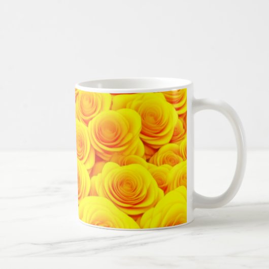 Sea of Golden Roses Kaffeetasse (Rechts)
