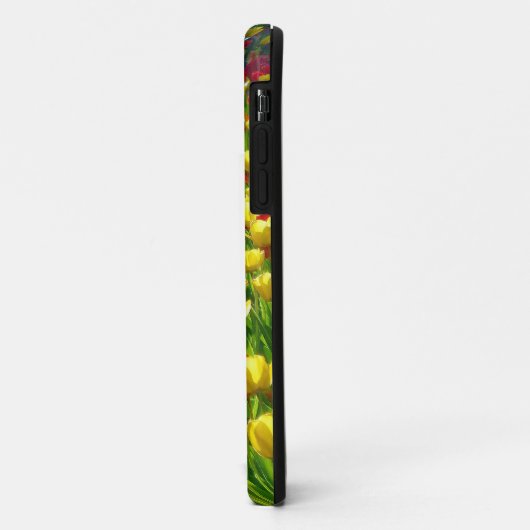 Sea of Tulips iPhone Case (Hinten/Links)