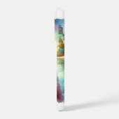 Sea Otter 081024AREF148 - Watercolor iPhone Hülle (Linke Seite)