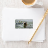 Sea Otter Address Labels Adressaufkleber (Insitu)