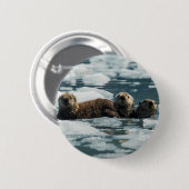 Sea Otter Button (Vorne & Hinten)