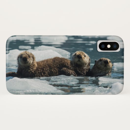 Sea Otter Case-Mate iPhone Hülle (Rückseite (Horizontal))