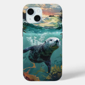 Sea Otter Case-Mate iPhone Hülle (Rückseite)
