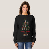 Sea Otter Christmas Tree Lights Sea Otter Xmas Sweatshirt (Vorne ganz)