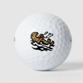 Sea Otter Golf Balls Golfball (Vorderseite)