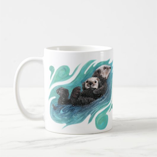 Sea Otter Kaffeetasse (Links)