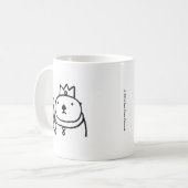 Sea Otter King & Queen Kaffeetasse (Vorderseite Links)