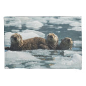 Sea Otter Kissenbezug (Vorderseite-Links)