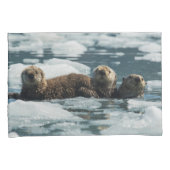 Sea Otter Kissenbezug (Vorderseite-Rechts)
