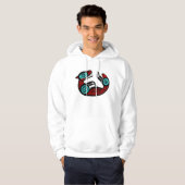Sea Otter - NW Indischer Stil Pullover Hoodie (Vorne ganz)