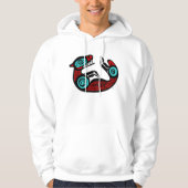 Sea Otter - NW Indischer Stil Pullover Hoodie (Vorderseite)