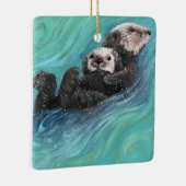 Sea Otter Ornament (Rechts)