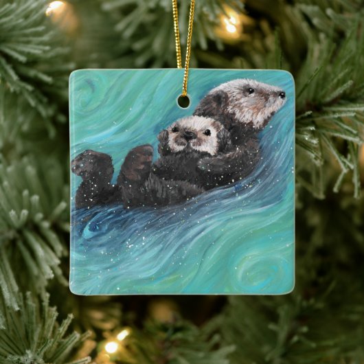 Sea Otter Ornament (Baum)