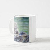 Sea Otter Painting Kaffeetasse (Vorderseite Links)