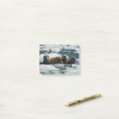 Sea Otter Post-it Klebezettel (Auf Schreibtisch)