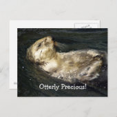 Sea Otter Postcard Postkarte (Vorne/Hinten)