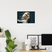 Sea Otter Poster (Heimbüro)