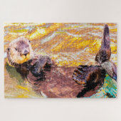 Sea Otter Puzzle (Horizontal)
