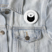 Sea Otter Silhouette Button (Beispiel)