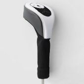 Sea Otter Silhouette Golf Headcover (angewinkelt)