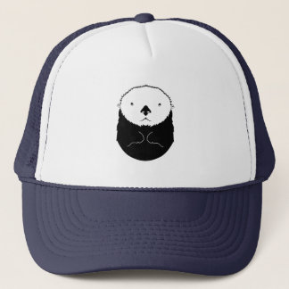 Sea Otter Silhouette Truckerkappe