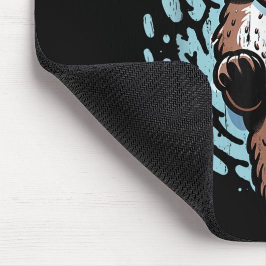 Sea Otter Valentines Heart Lover Funny Boys Men Gi Mousepad (Ecke)