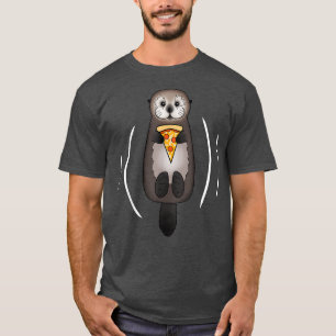 Sea Otter With Pizza T-Shirt