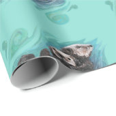 Sea Otter Wrapping Paper Roll Geschenkpapier (Rolleneckpunkt)