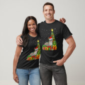Sea Otter Xmas Tree Lighting Weihnachtsmannmütze S T-Shirt (Unisex)